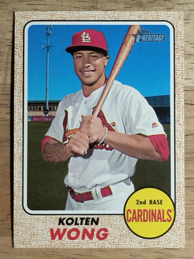 2017 Topps Heritage #344 Kolten Wong