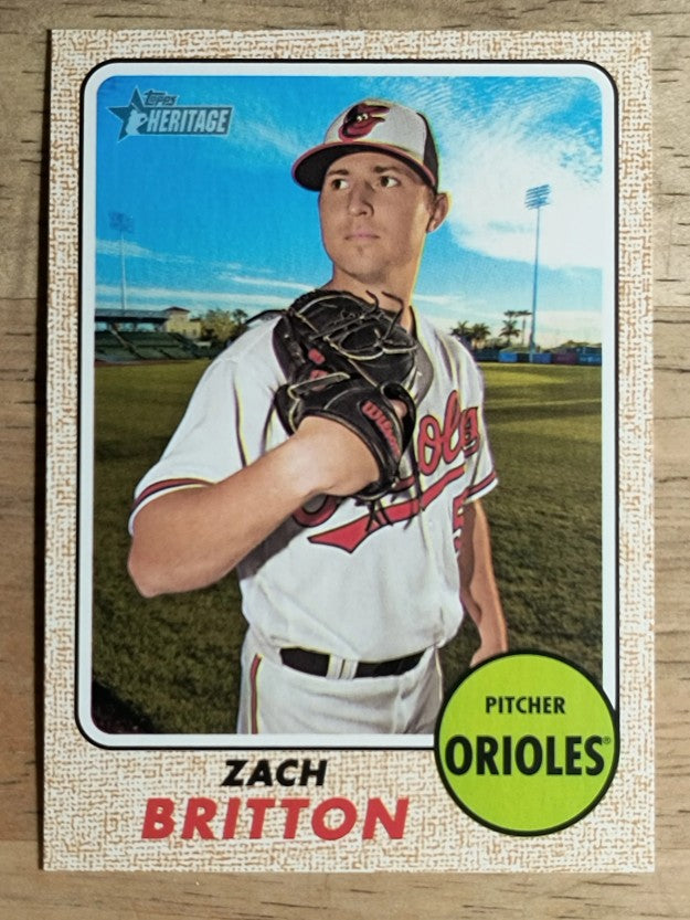 2017 Topps Heritage #353 Zach Britton