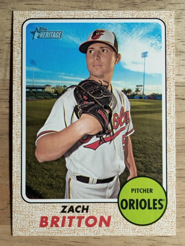 2017 Topps Heritage #353 Zach Britton