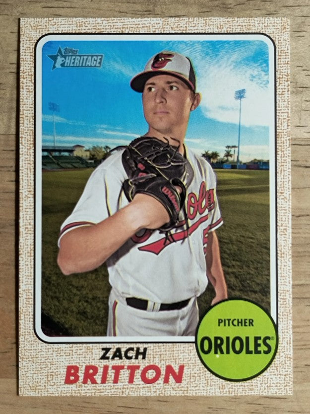 2017 Topps Heritage #353 Zach Britton