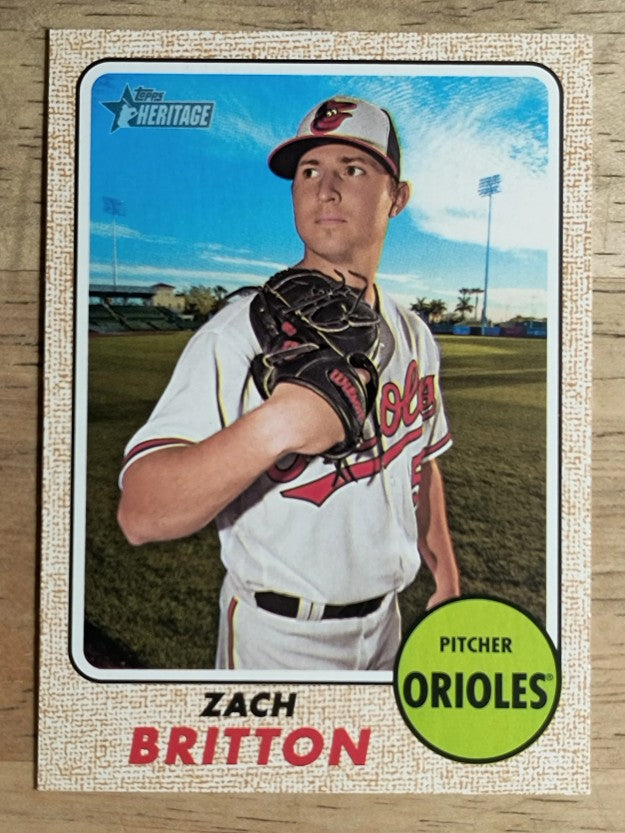 2017 Topps Heritage #353 Zach Britton