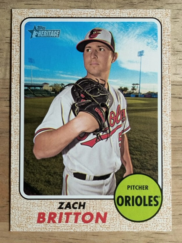 2017 Topps Heritage #353 Zach Britton