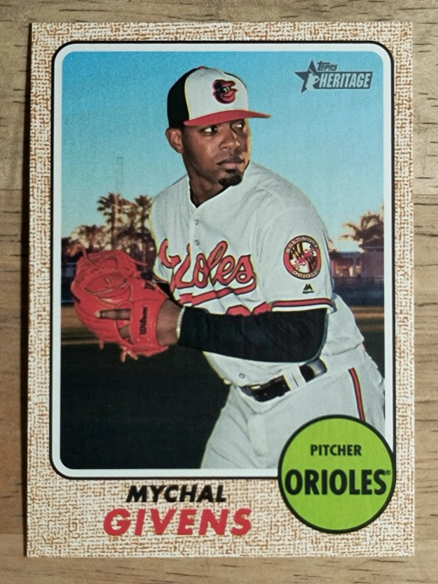2017 Topps Heritage #542 Mychal Givens