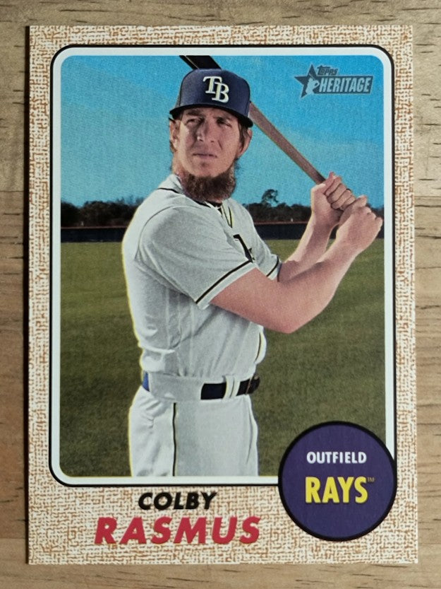 2017 Topps Heritage #574 Colby Rasmus