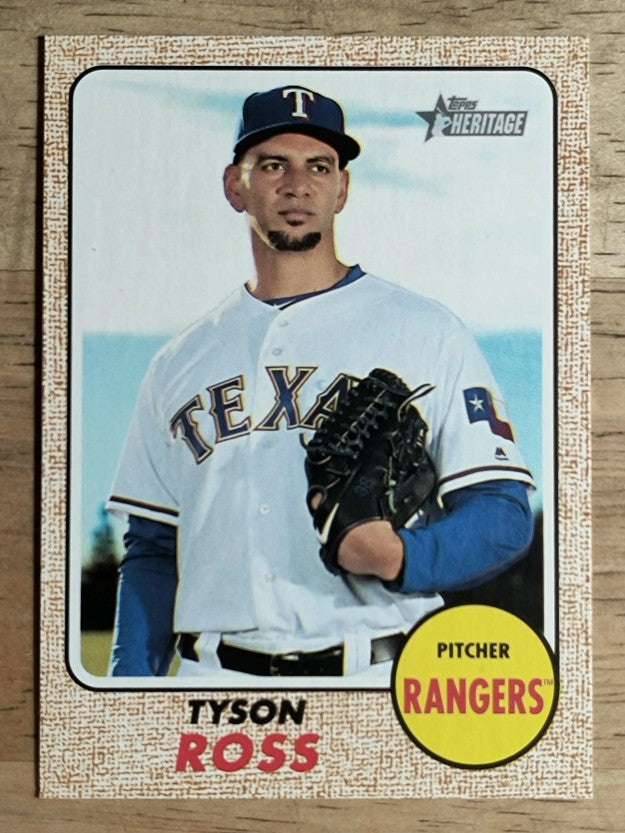 2017 Topps Heritage #621 Tyson Ross