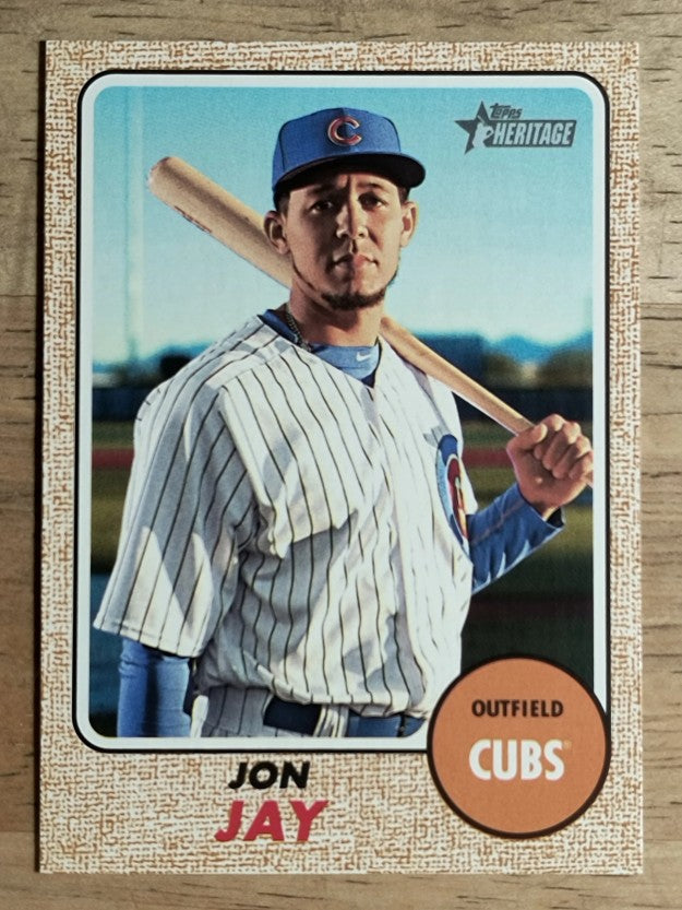 2017 Topps Heritage #653 Jon Jay