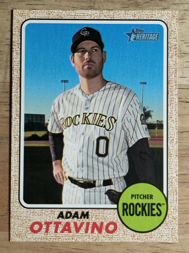 2017 Topps Heritage #687 Adam Ottavino