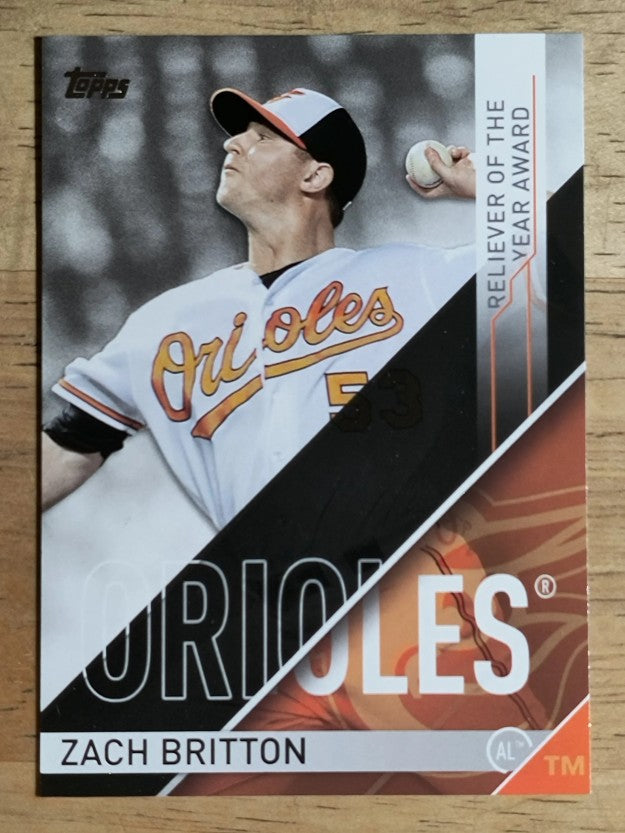 2017 Topps MLB Awards #RLY1 Zach Britton