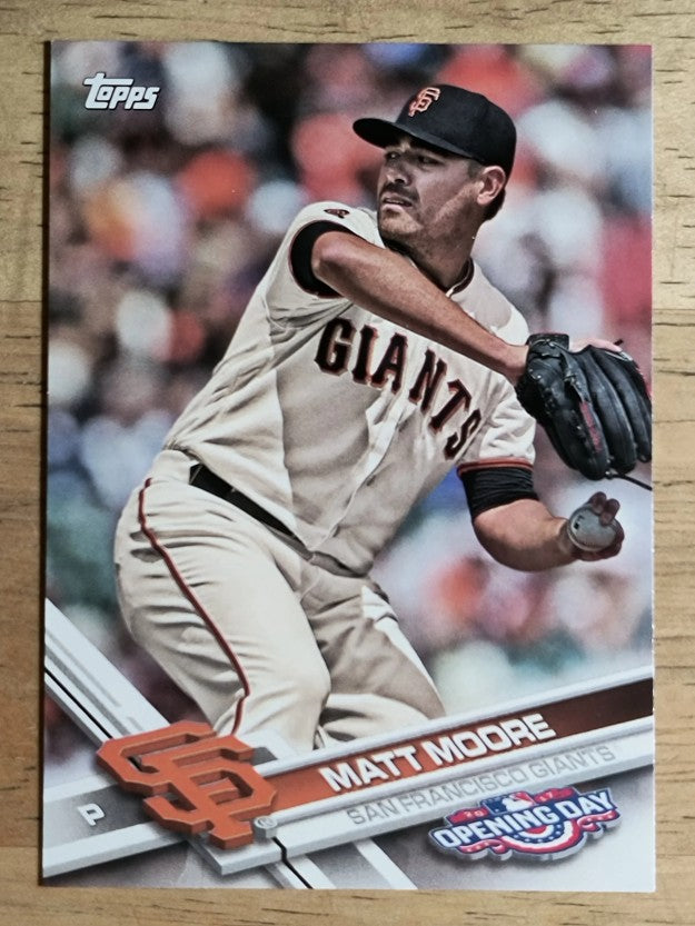 2017 Topps Opening Day #153 Matt Moore