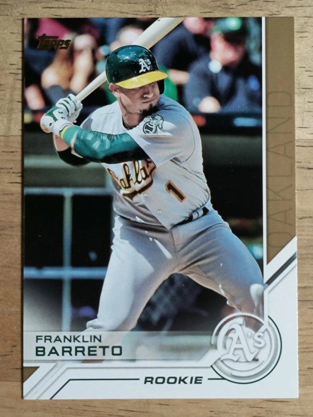 2017 Topps Update Salute #USS14 Franklin Barreto