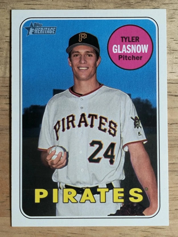 2018 Topps Heritage #258 Tyler Glasnow