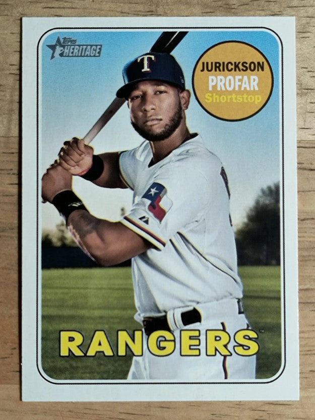 2018 Topps Heritage #584 Jurickson Profar
