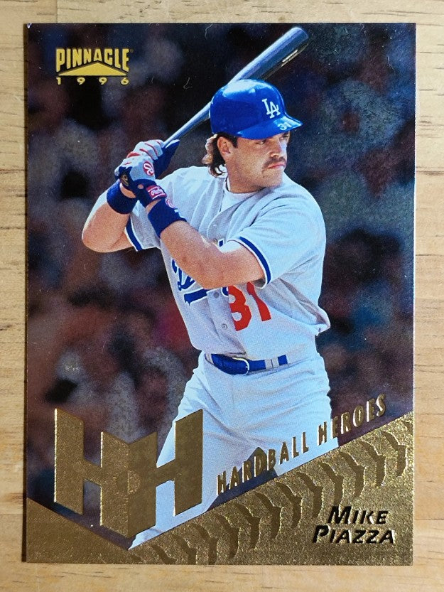 1996 Pinnacle Foil #265 Mike Piazza HH