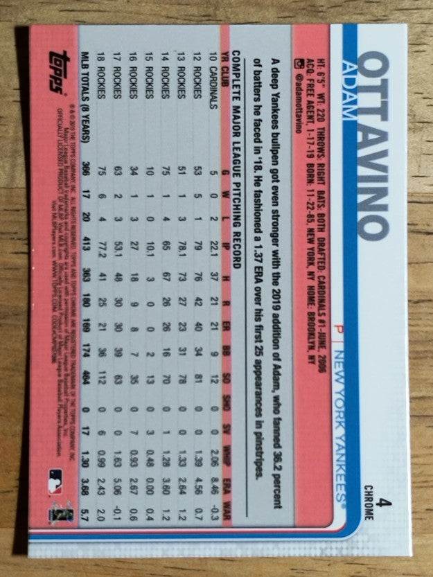 2019 Topps Chrome #4 Andrelton Simmons