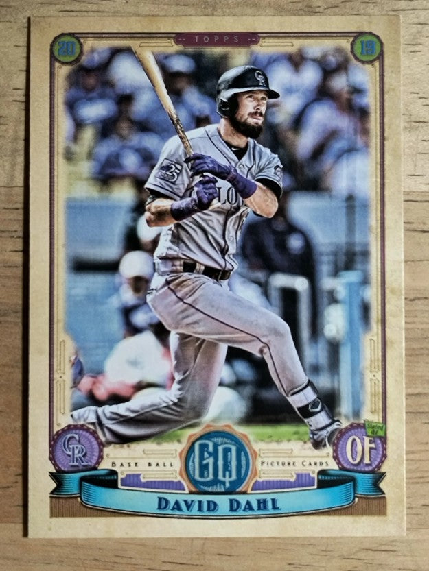 2019 Topps Gypsy Queen #241 David Dahl
