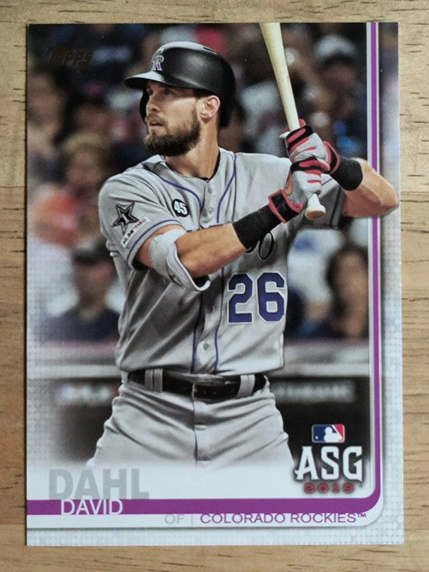 2019 Topps Update #US42 David Dahl AS