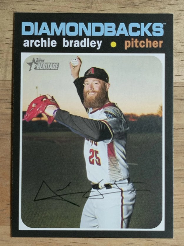 2020 Topps Heritage #217 Archie Bradley