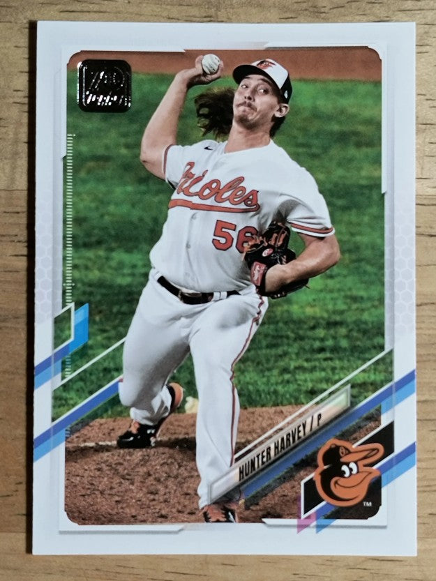 2021 Topps #93 Hunter Harvey