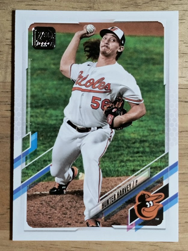 2021 Topps #93 Hunter Harvey