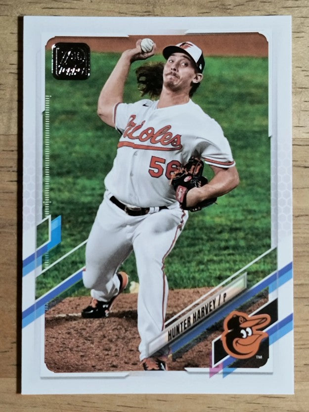 2021 Topps #93 Hunter Harvey