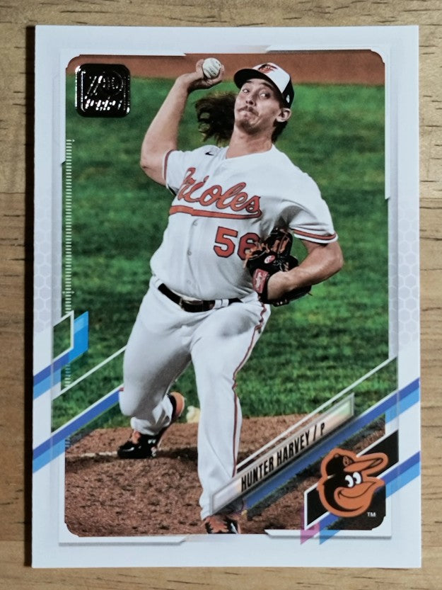 2021 Topps #93 Hunter Harvey