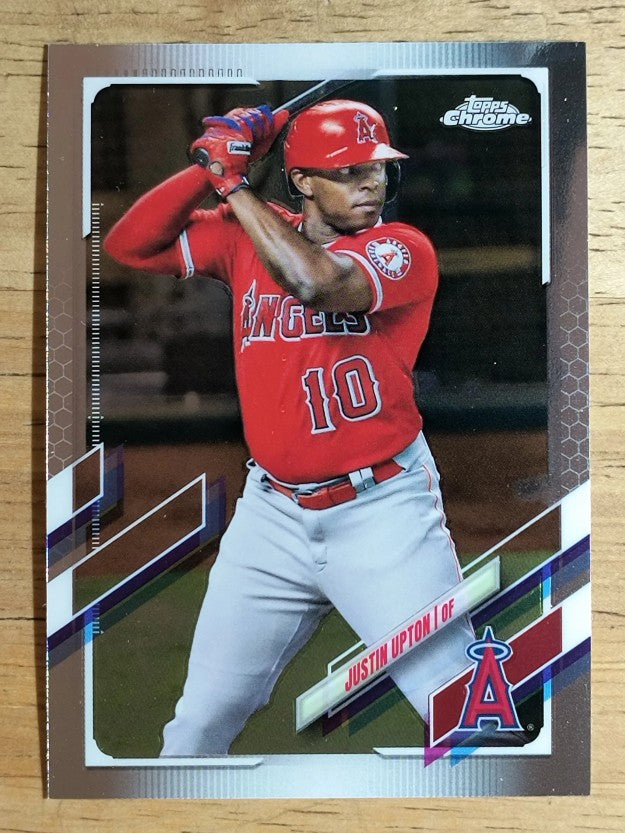 2021 Topps Chrome #201 Justin Upton