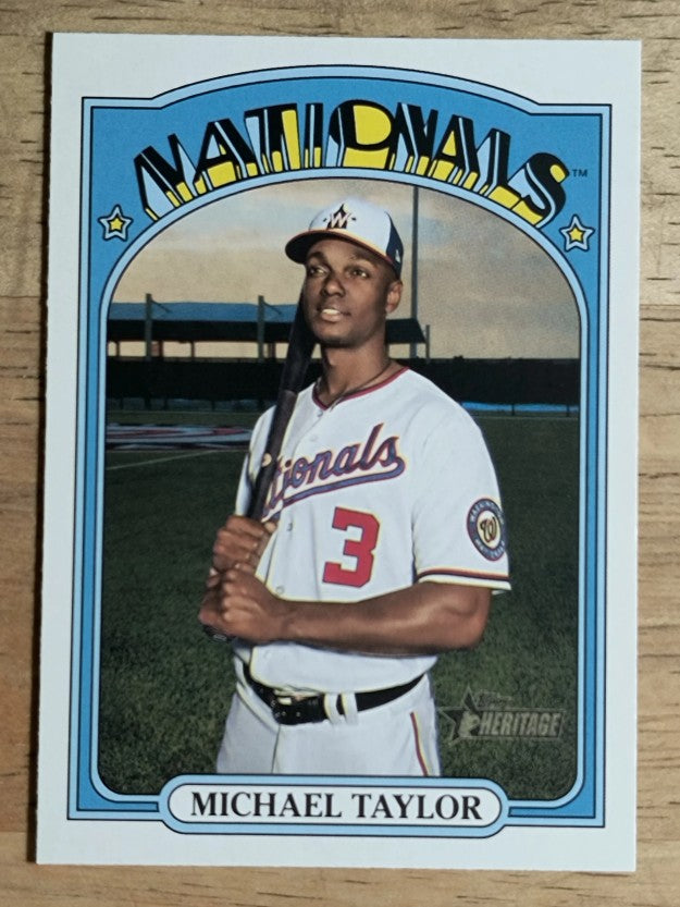 2021 Topps Heritage #200 Michael Taylor
