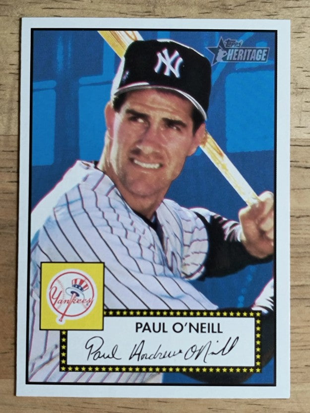 2001 Topps Heritage #6 Paul O'Neill