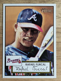 2001 Topps Heritage #30 Rafael Furcal Black