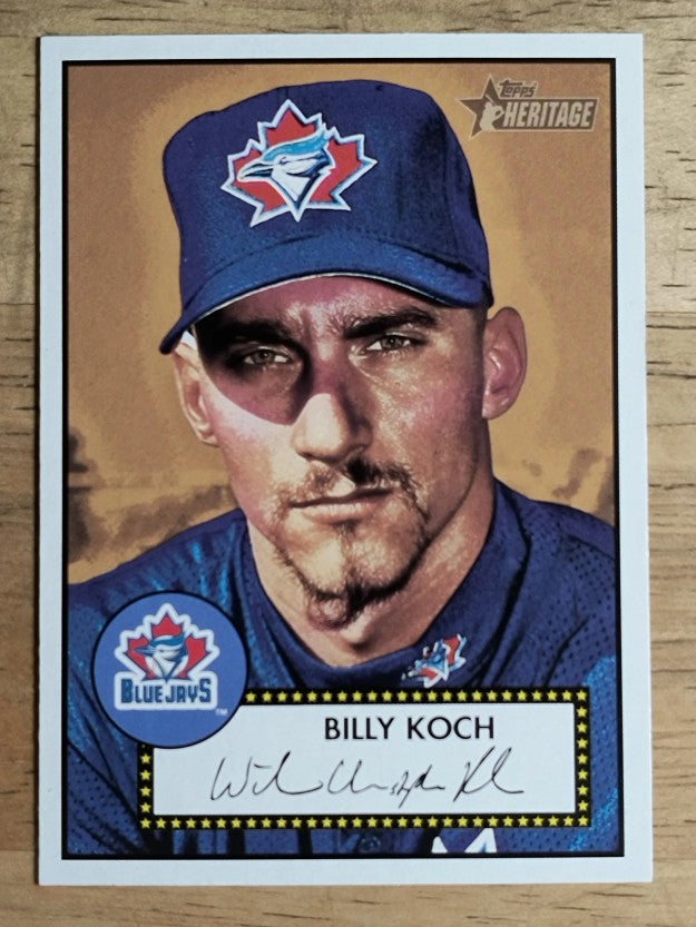 2001 Topps Heritage #64 Billy Koch Black