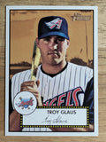 2001 Topps Heritage #65 Troy Glaus Black