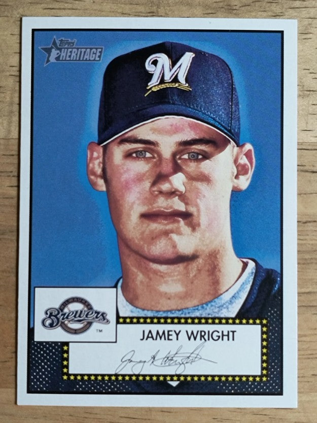 2001 Topps Heritage #86 Jamey Wright
