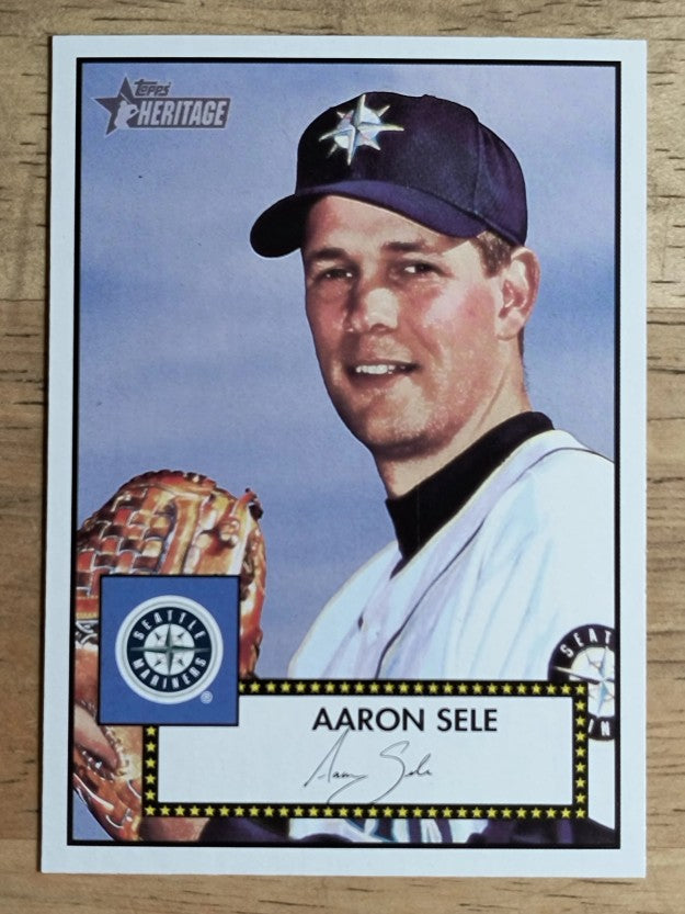 2001 Topps Heritage #217 Aaron Sele