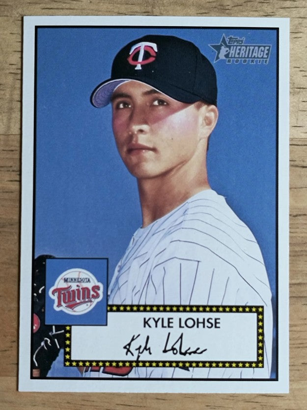 2001 Topps Heritage #250 Kyle Lohse RC