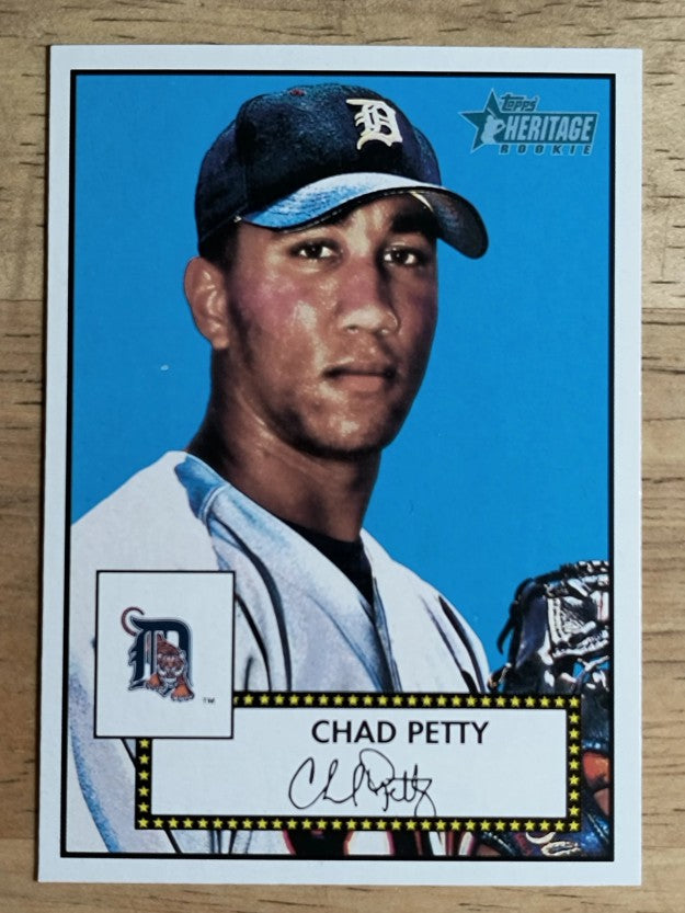 2001 Topps Heritage #297 Chad Petty RC