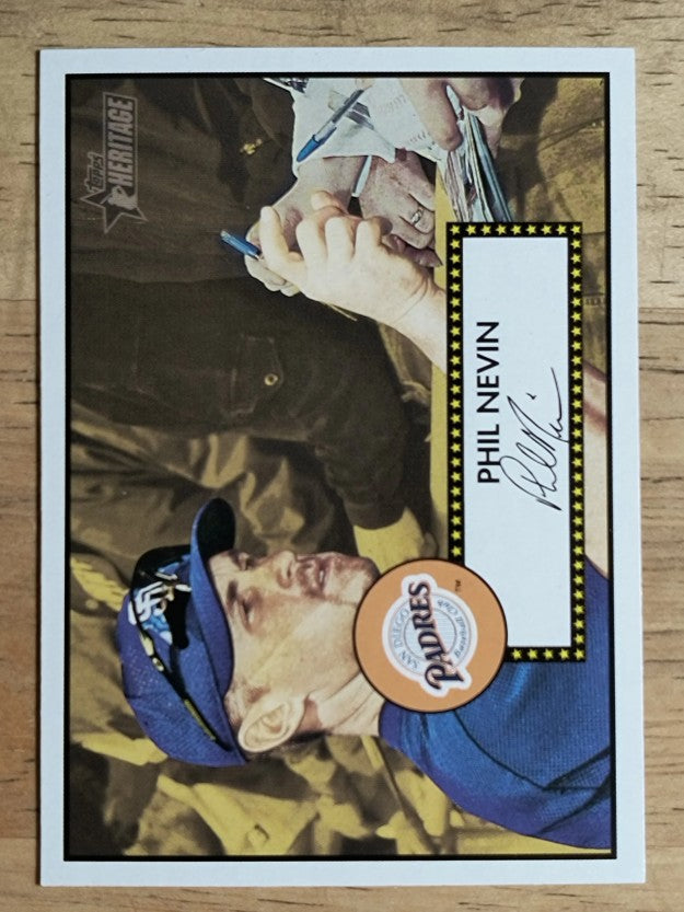 2001 Topps Heritage #359 Phil Nevin SP