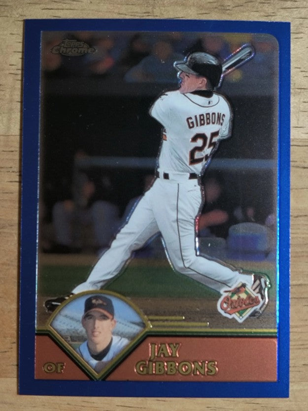 2003 Topps Chrome #139 Jay Gibbons