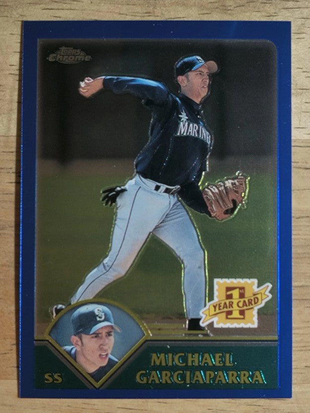 2003 Topps Chrome Traded #T271 Michael Garciaparra FY RC