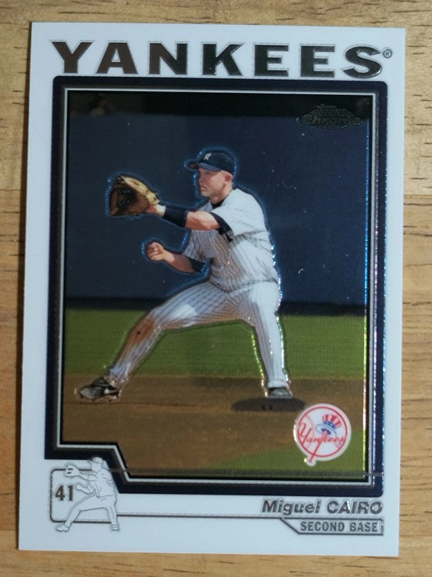 2004 Topps Chrome Traded #T63 Miguel Cairo