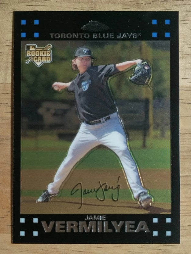 2007 Topps Chrome #279 Jamie Vermilyea RC