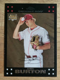2007 Topps Chrome #317 Jared Burton RC