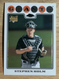 2008 Topps Chrome #207 Stephen Holm RC