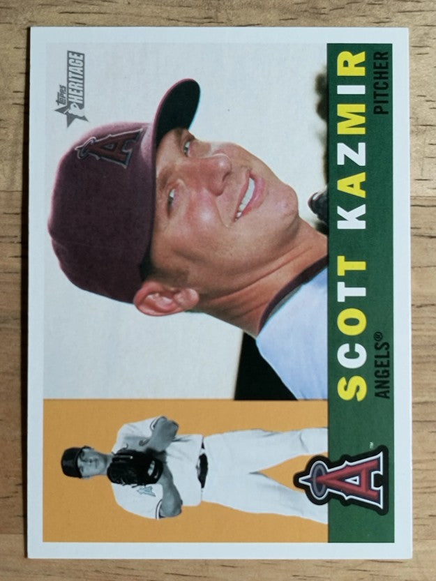 2009 Topps Heritage #639 Scott Kazmir