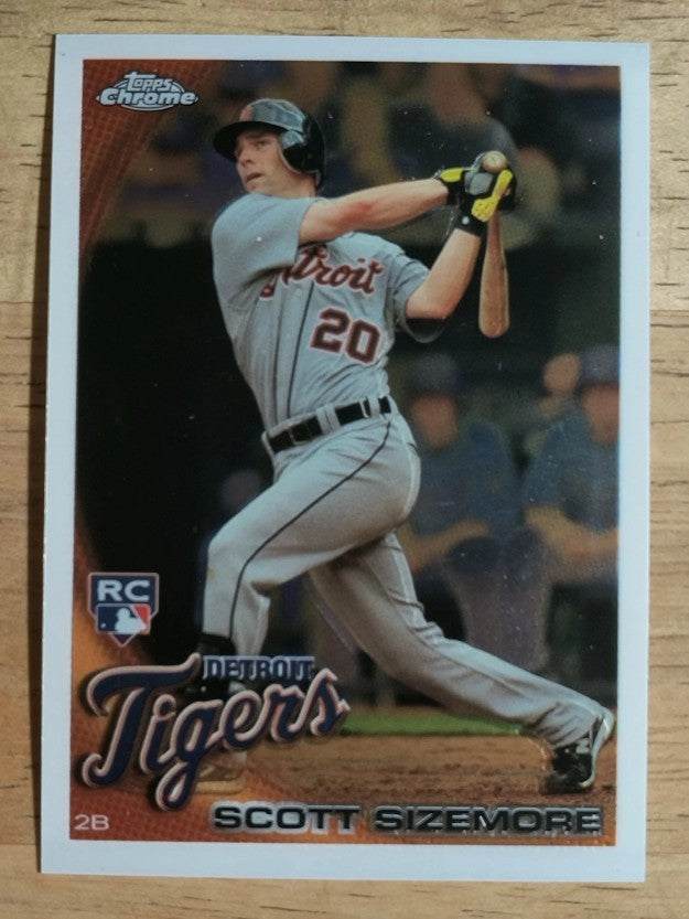 2010 Topps Chrome #175 Scott Sizemore RC