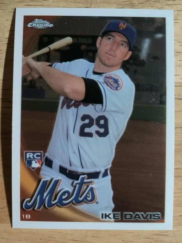 2010 Topps Chrome #184 Ike Davis RC