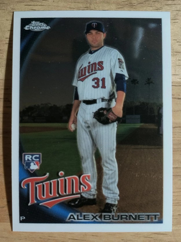 2010 Topps Chrome #188 Alex Burnett RC