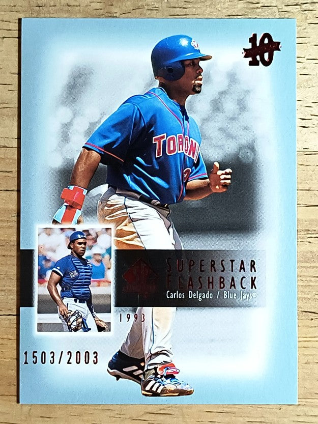 2003 SP Authentic Superstar Flashback #SF59 Carlos Delgado