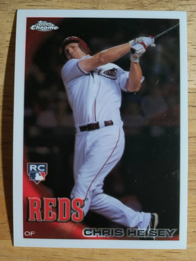 2010 Topps Chrome #192 Chris Heisey RC