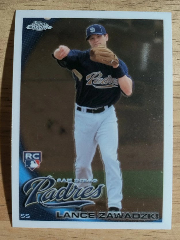 2010 Topps Chrome #193 Lance Zawadzki RC