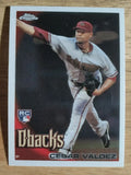 2010 Topps Chrome #194 Cesar Valdez RC